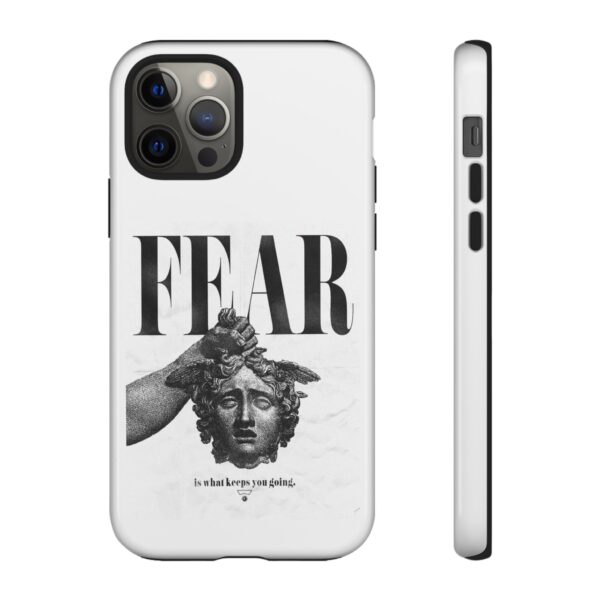 Bold Statement Phone Case - Fear Keeps You Going, Motivational Gift, Inspirational Accessories, Tough Cases for Teens, Unique Phone [...] - Image 16