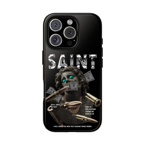 Urban Style Phone Case - Tough Cases, Graffiti Phone Cover, Street Art Design, Saint Inspired Design, Unique Gift for Artists, Stylish [...] - Image 62