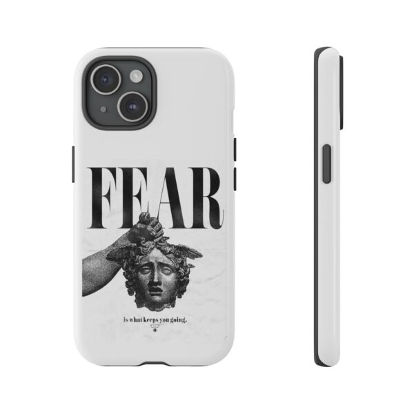 Bold Statement Phone Case - Fear Keeps You Going, Motivational Gift, Inspirational Accessories, Tough Cases for Teens, Unique Phone [...] - Image 42