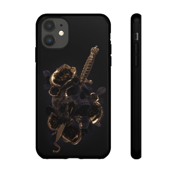 Tough Cases Phone Case, Edgy Phone Cover, Unique Skull Design, Gothic Style Accessories, Perfect Gift for Halloween, Stylish Tech - Image 11