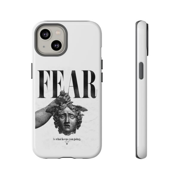 Bold Statement Phone Case - Fear Keeps You Going, Motivational Gift, Inspirational Accessories, Tough Cases for Teens, Unique Phone [...] - Image 26