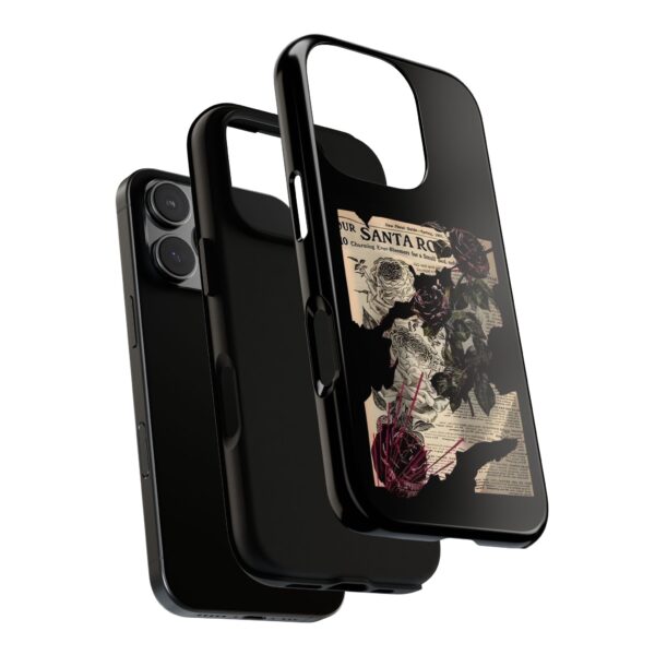 Tough Cases - Floral Gothic Phone Case, Tough Case, Unique Phone Cover, Gift for Her, Stylish Tech Accessory - Image 64
