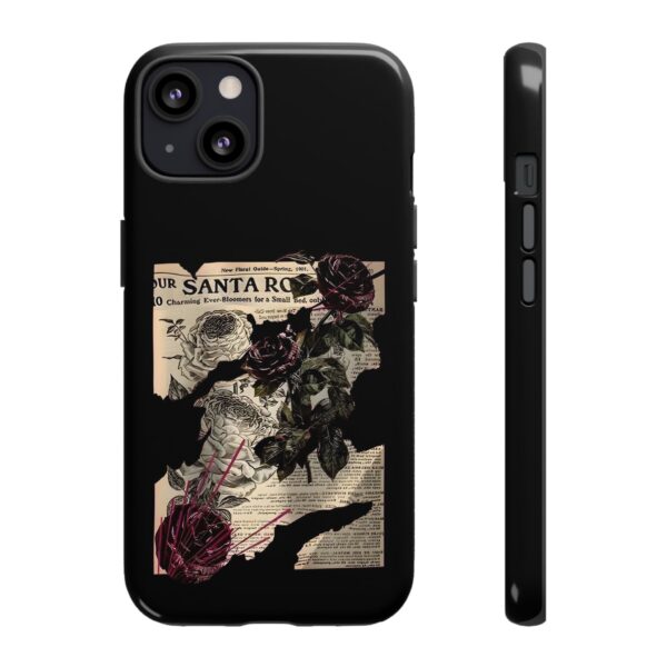 Tough Cases - Floral Gothic Phone Case, Tough Case, Unique Phone Cover, Gift for Her, Stylish Tech Accessory - Image 18