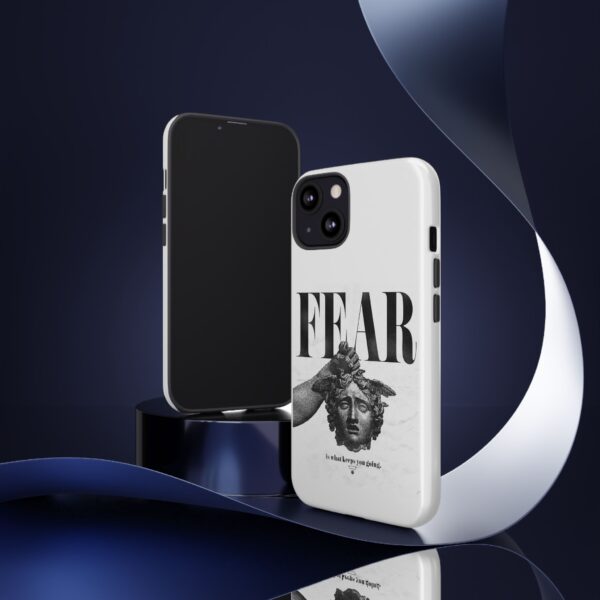 Bold Statement Phone Case - Fear Keeps You Going, Motivational Gift, Inspirational Accessories, Tough Cases for Teens, Unique Phone [...] - Image 19