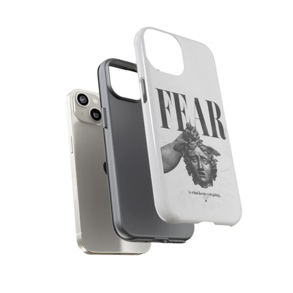 Bold Statement Phone Case - Fear Keeps You Going, Motivational Gift, Inspirational Accessories, Tough Cases for Teens, Unique Phone [...] - Image 28