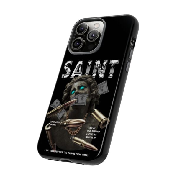 Urban Style Phone Case - Tough Cases, Graffiti Phone Cover, Street Art Design, Saint Inspired Design, Unique Gift for Artists, Stylish [...] - Image 39