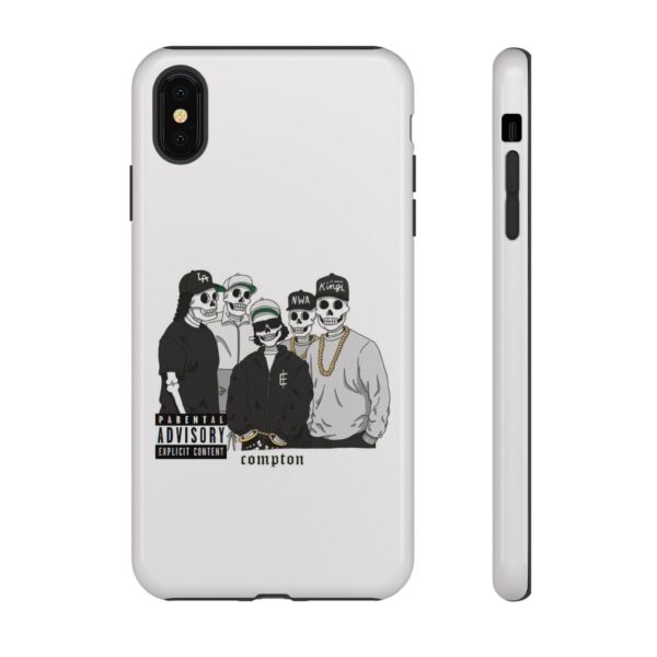 Tough Cases - Urban Skeleton Phone Case, Compton Style Art, Hip Hop Vibe, Unique Gift for Music Lovers, Halloween Decor - Image 10