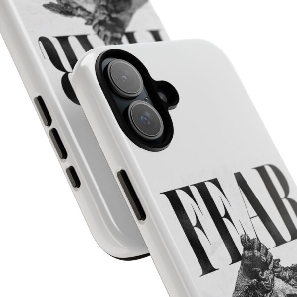 Bold Statement Phone Case - Fear Keeps You Going, Motivational Gift, Inspirational Accessories, Tough Cases for Teens, Unique Phone [...] - Image 59