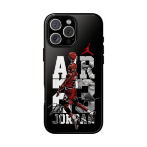 Stylish Phone Case featuring Michael Jordan, Athletic accessory, Sports Fan Gift, Unisex Design, Tough and Durable, Basketball Enthusiast