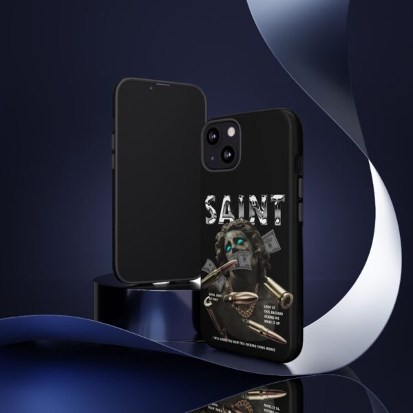 Urban Style Phone Case - Tough Cases, Graffiti Phone Cover, Street Art Design, Saint Inspired Design, Unique Gift for Artists, Stylish [...] - Image 19