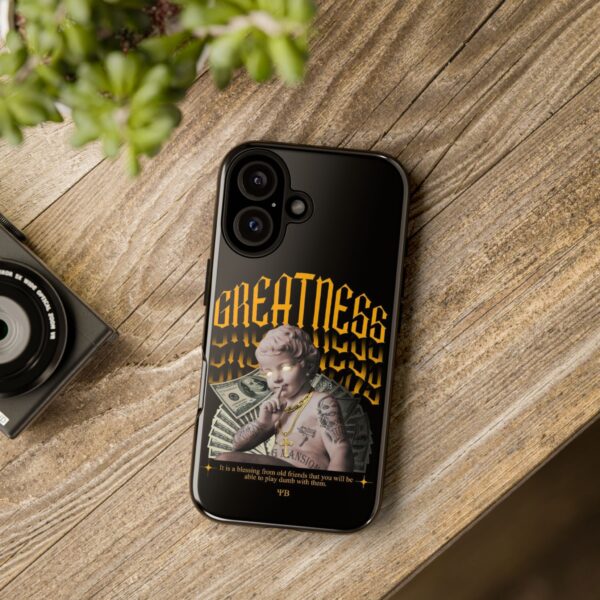 Greatness Phone Case | Tough Cases for Ambitious Individuals | Motivational Phone Cover | Unique Gift Idea | Trendy Accessories - Image 51