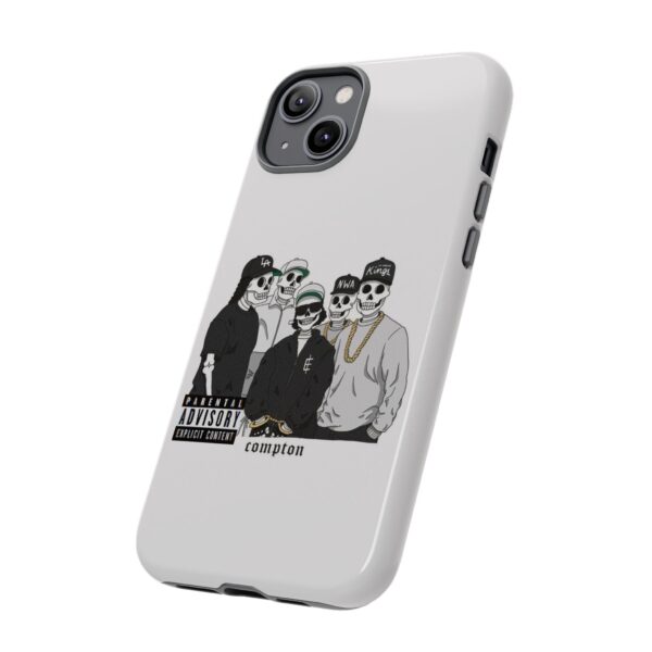 Tough Cases - Urban Skeleton Phone Case, Compton Style Art, Hip Hop Vibe, Unique Gift for Music Lovers, Halloween Decor - Image 35