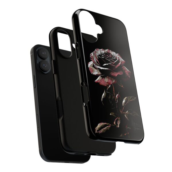 Elegant Rose Phone Case - Tough Cases, Floral Phone Cover, Gift for Her, iPhone Case, Stylish Accessories - Image 60