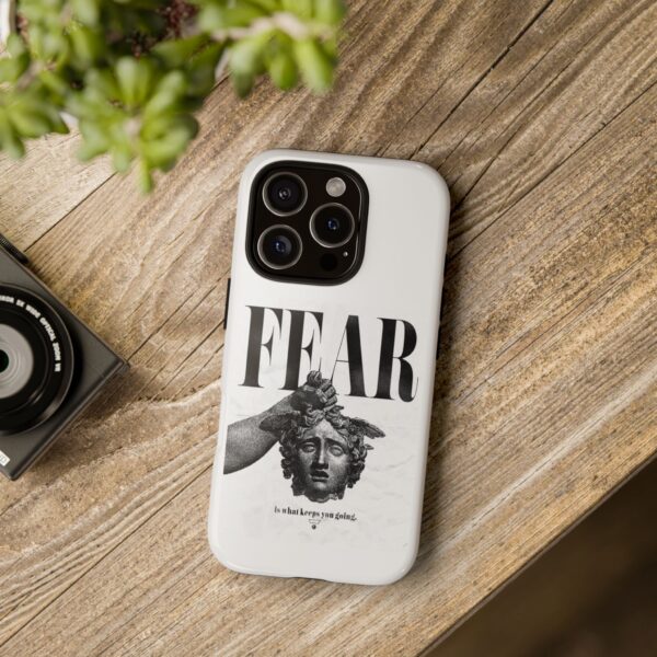 Bold Statement Phone Case - Fear Keeps You Going, Motivational Gift, Inspirational Accessories, Tough Cases for Teens, Unique Phone [...] - Image 65