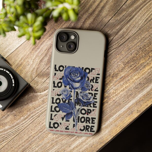 Blue Rose Phone Case - Tough Cases, Floral Phone Cover, Flower Art, Love More Gifts, Protective Phone Accessories - Image 47