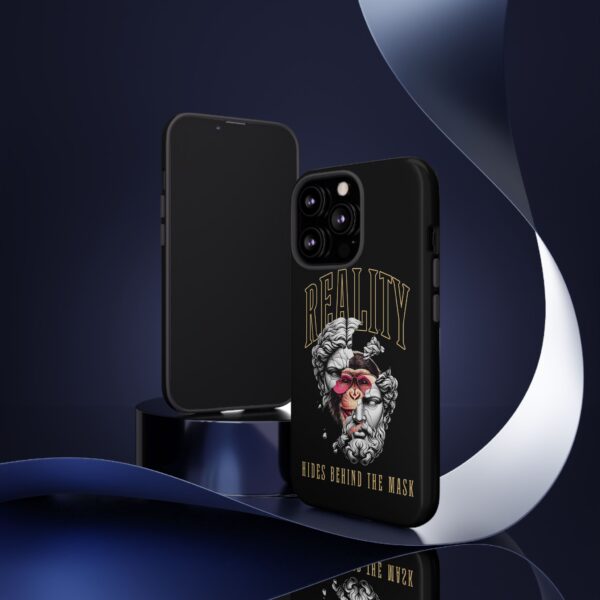 Stylish Phone Case - Reality Hides Behind the Mask, Trendy Gift for Creatives, Ideal for Students & Art Lovers, Unique Mobile [...] - Image 23
