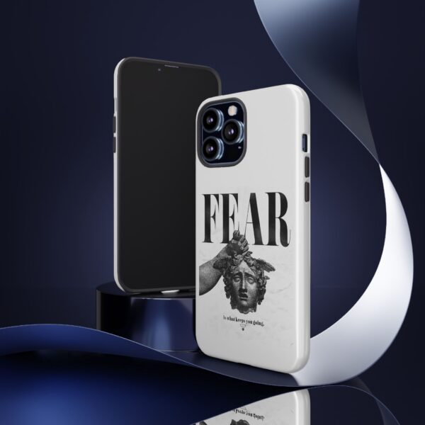 Bold Statement Phone Case - Fear Keeps You Going, Motivational Gift, Inspirational Accessories, Tough Cases for Teens, Unique Phone [...] - Image 25