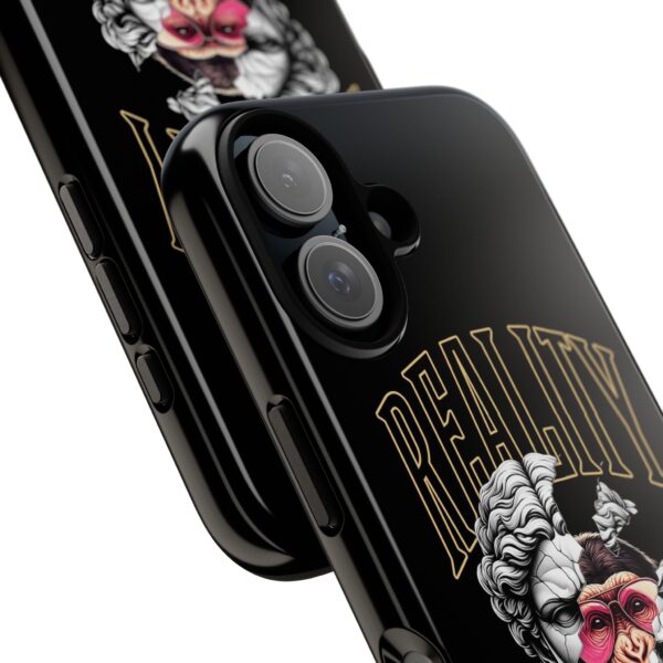 Stylish Phone Case - Reality Hides Behind the Mask, Trendy Gift for Creatives, Ideal for Students & Art Lovers, Unique Mobile [...] - Image 55