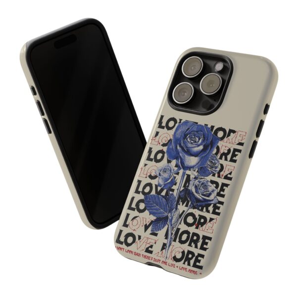 Blue Rose Phone Case - Tough Cases, Floral Phone Cover, Flower Art, Love More Gifts, Protective Phone Accessories - Image 49