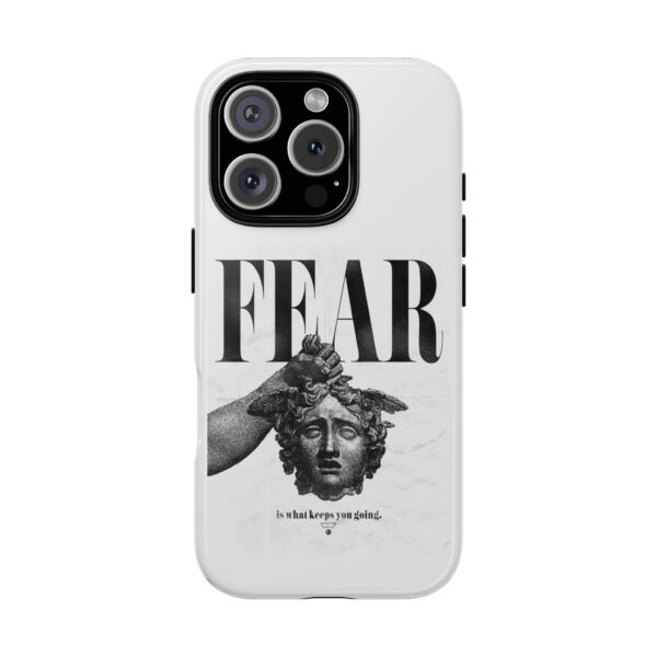 Bold Statement Phone Case - Fear Keeps You Going, Motivational Gift, Inspirational Accessories, Tough Cases for Teens, Unique Phone [...] - Image 62