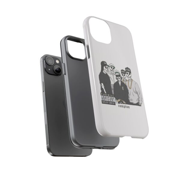 Tough Cases - Urban Skeleton Phone Case, Compton Style Art, Hip Hop Vibe, Unique Gift for Music Lovers, Halloween Decor - Image 36