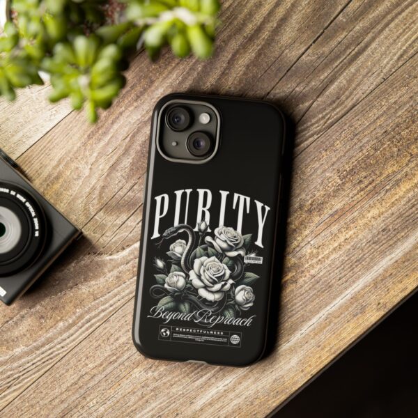 Gothic Phone Case, Edgy Smartphone Cover, Floral Design, Personalized Gift, Unique Accessory - Image 44