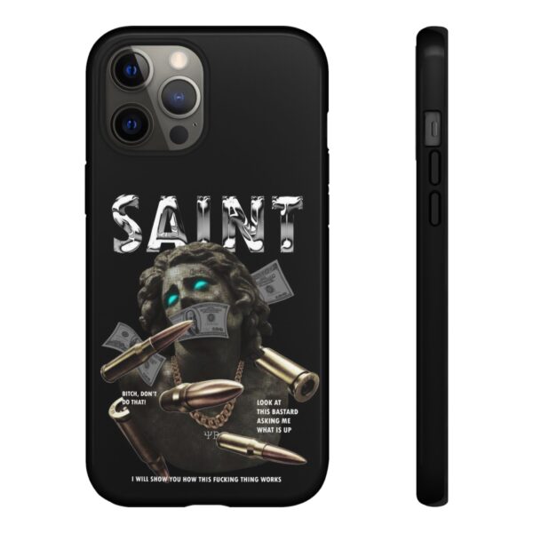 Urban Style Phone Case - Tough Cases, Graffiti Phone Cover, Street Art Design, Saint Inspired Design, Unique Gift for Artists, Stylish [...] - Image 17