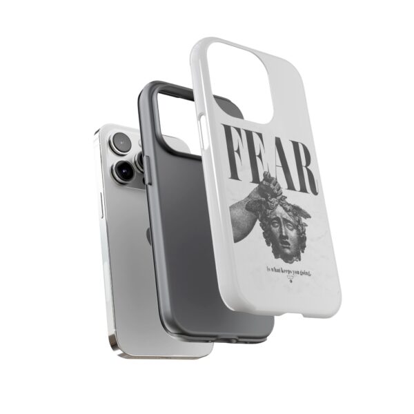Bold Statement Phone Case - Fear Keeps You Going, Motivational Gift, Inspirational Accessories, Tough Cases for Teens, Unique Phone [...] - Image 32