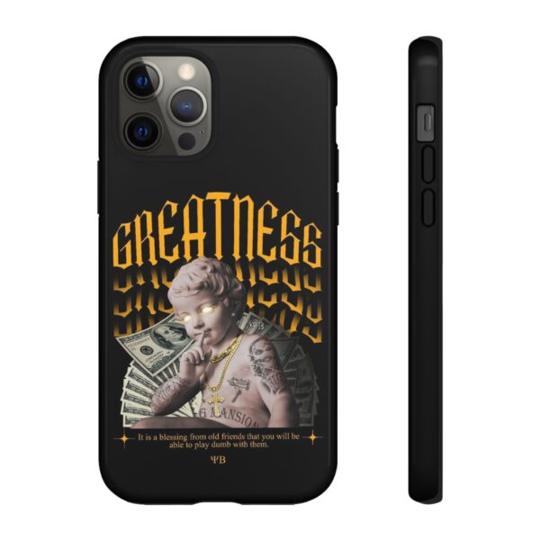 Greatness Phone Case | Tough Cases for Ambitious Individuals | Motivational Phone Cover | Unique Gift Idea | Trendy Accessories - Image 10