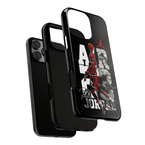 Stylish Phone Case featuring Michael Jordan, Athletic accessory, Sports Fan Gift, Unisex Design, Tough and Durable, Basketball Enthusiast - Image 3