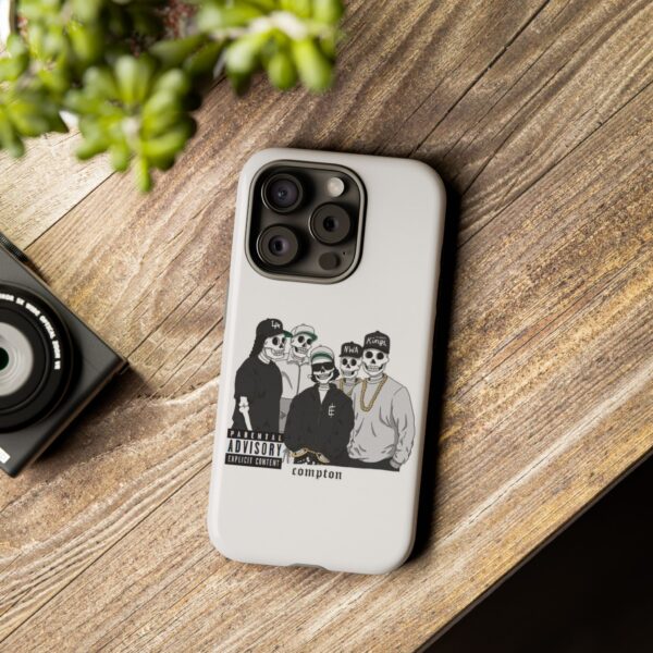 Tough Cases - Urban Skeleton Phone Case, Compton Style Art, Hip Hop Vibe, Unique Gift for Music Lovers, Halloween Decor - Image 50