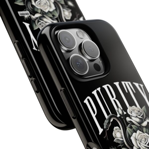 Gothic Phone Case, Edgy Smartphone Cover, Floral Design, Personalized Gift, Unique Accessory - Image 63