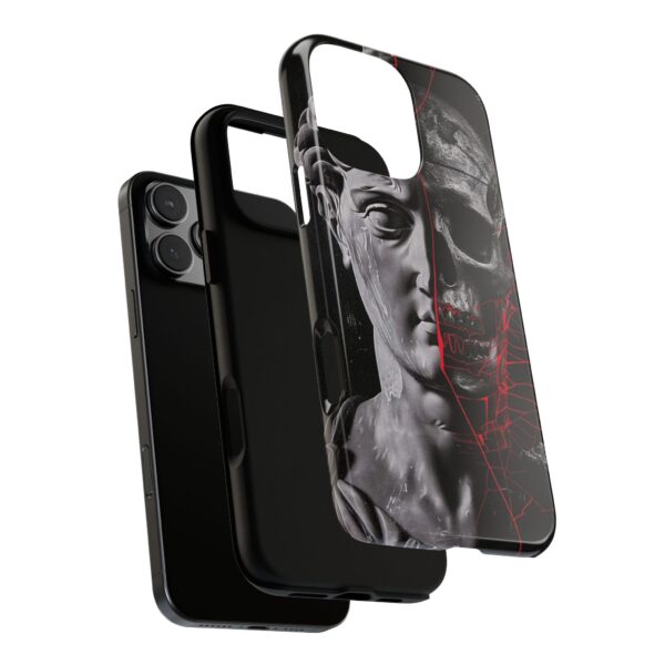 Artistic Phone Cases for Tough Love, Unique Phone Accessories, Halloween Gifts, Modern Home Decor, Gothic Style Cases - Image 3