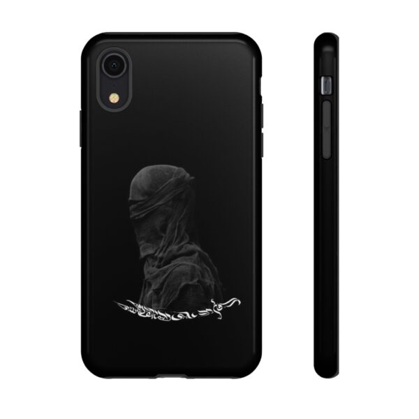 Tough Cases Black Aesthetic Phone Case, Unique Smartphone Cover for Minimalist Style, Gift for Tech Lovers, Modern Art Decor - Image 8