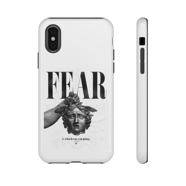 Bold Statement Phone Case - Fear Keeps You Going, Motivational Gift, Inspirational Accessories, Tough Cases for Teens, Unique Phone [...] - Image 7