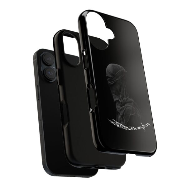 Tough Cases Black Aesthetic Phone Case, Unique Smartphone Cover for Minimalist Style, Gift for Tech Lovers, Modern Art Decor - Image 56