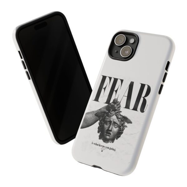 Bold Statement Phone Case - Fear Keeps You Going, Motivational Gift, Inspirational Accessories, Tough Cases for Teens, Unique Phone [...] - Image 46
