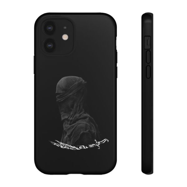 Tough Cases Black Aesthetic Phone Case, Unique Smartphone Cover for Minimalist Style, Gift for Tech Lovers, Modern Art Decor - Image 15