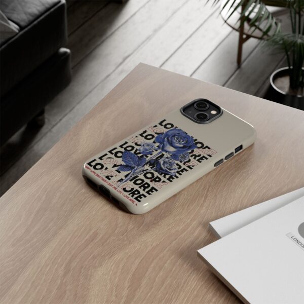 Blue Rose Phone Case - Tough Cases, Floral Phone Cover, Flower Art, Love More Gifts, Protective Phone Accessories - Image 37
