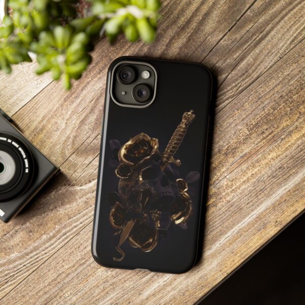 Tough Cases Phone Case, Edgy Phone Cover, Unique Skull Design, Gothic Style Accessories, Perfect Gift for Halloween, Stylish Tech - Image 47