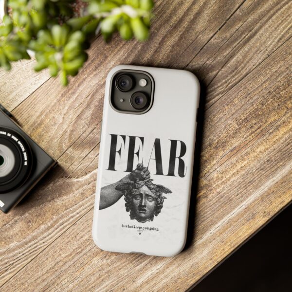 Bold Statement Phone Case - Fear Keeps You Going, Motivational Gift, Inspirational Accessories, Tough Cases for Teens, Unique Phone [...] - Image 44