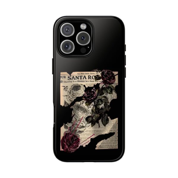 Tough Cases - Floral Gothic Phone Case, Tough Case, Unique Phone Cover, Gift for Her, Stylish Tech Accessory