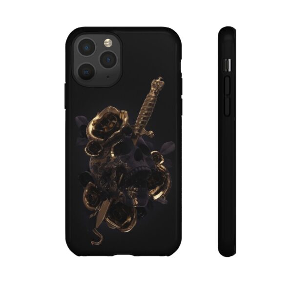 Tough Cases Phone Case, Edgy Phone Cover, Unique Skull Design, Gothic Style Accessories, Perfect Gift for Halloween, Stylish Tech - Image 12