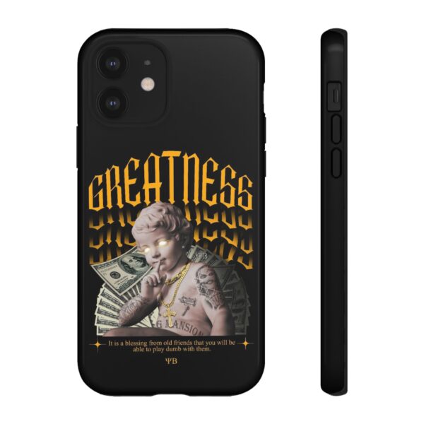 Greatness Phone Case | Tough Cases for Ambitious Individuals | Motivational Phone Cover | Unique Gift Idea | Trendy Accessories - Image 9