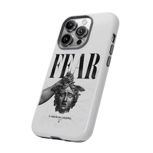 Bold Statement Phone Case - Fear Keeps You Going, Motivational Gift, Inspirational Accessories, Tough Cases for Teens, Unique Phone [...] - Image 31