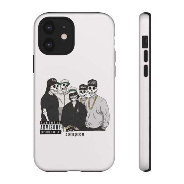 Tough Cases - Urban Skeleton Phone Case, Compton Style Art, Hip Hop Vibe, Unique Gift for Music Lovers, Halloween Decor - Image 15