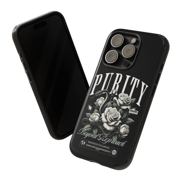 Gothic Phone Case, Edgy Smartphone Cover, Floral Design, Personalized Gift, Unique Accessory - Image 49