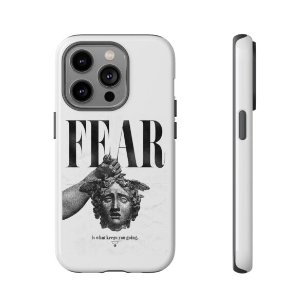 Bold Statement Phone Case - Fear Keeps You Going, Motivational Gift, Inspirational Accessories, Tough Cases for Teens, Unique Phone [...] - Image 30