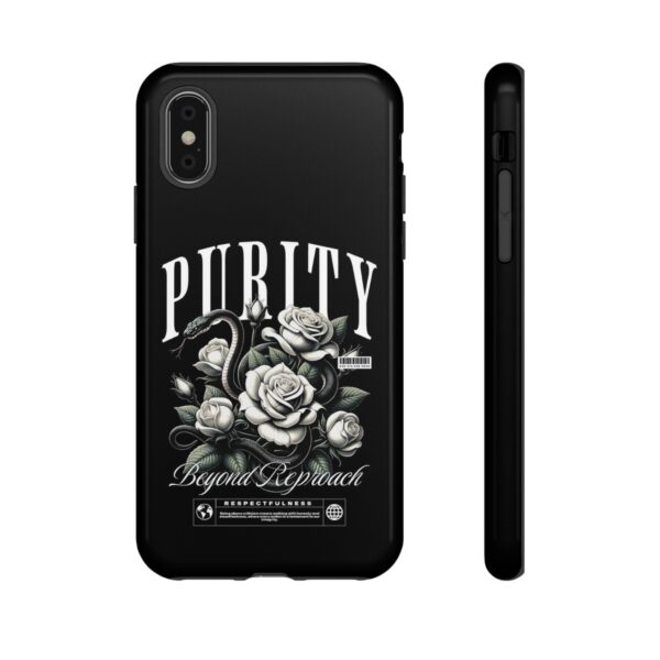 Gothic Phone Case, Edgy Smartphone Cover, Floral Design, Personalized Gift, Unique Accessory - Image 9