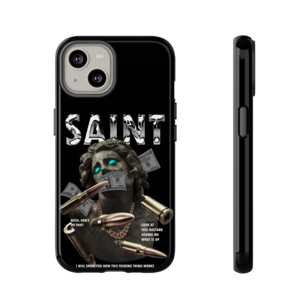 Urban Style Phone Case - Tough Cases, Graffiti Phone Cover, Street Art Design, Saint Inspired Design, Unique Gift for Artists, Stylish [...] - Image 26